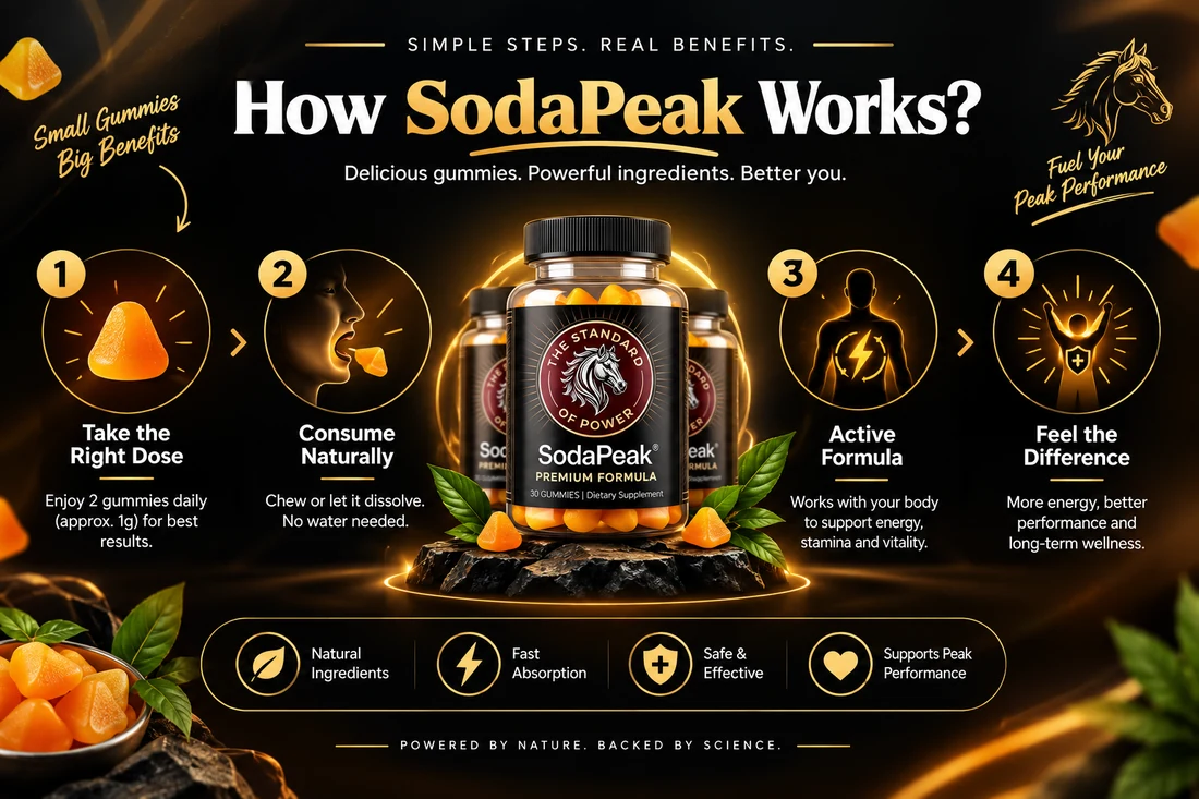 SodaPeak gummy supplement overview